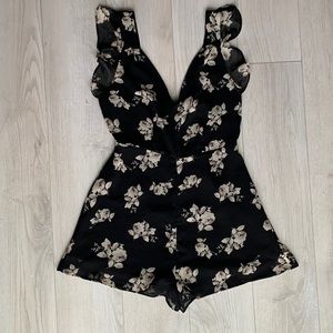 UO Kimchi Blue Floral Romper